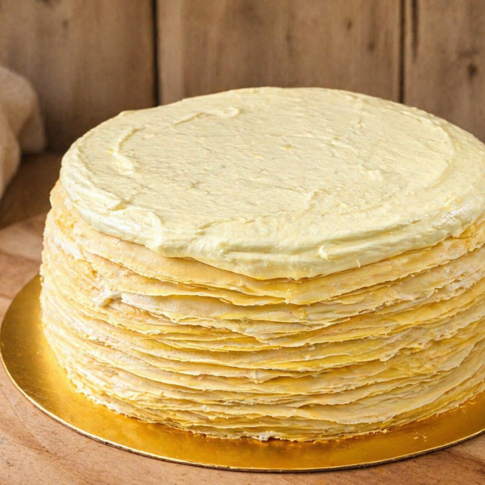 Penang MSW Durian Mille Crepe Cake (6/8inch)